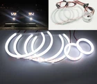 LED 6 halo ring for Dodge Challenger 08-14 Headlight Fog Light LED angel eye DRL