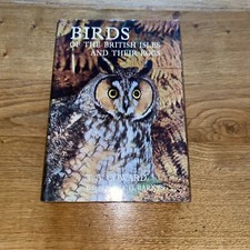 Birds Of The British Isles And Their Eggs - T A Coward  1975 Hardback VGC