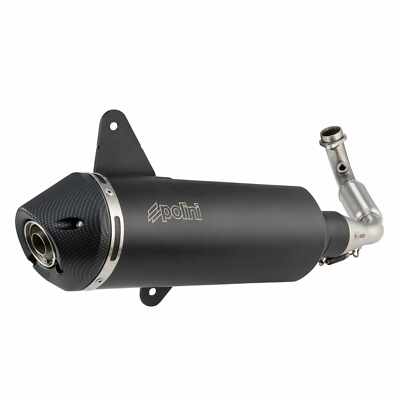 POLINI Racing Slip-On Auspuff Für Vespa GTS 300 SUPER TECH HPE 4T LC 2020-2023
