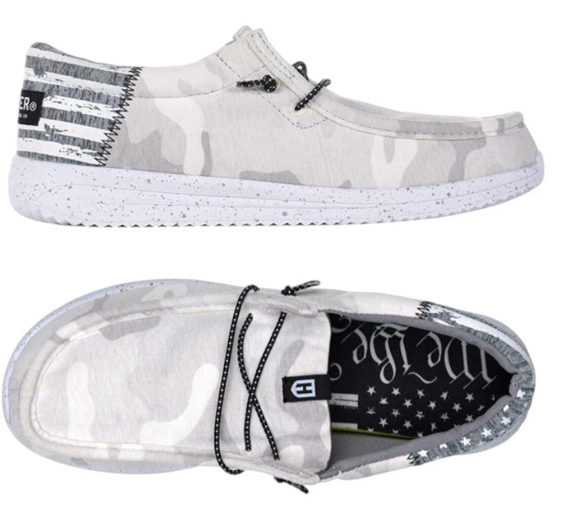 Howitzer Unisex Slip-On Shoes Sneakers with Camo Print Live Free
Opens in a new window or tab