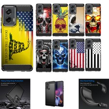 Case For Moto G Stylus 5G 2024 Flex TPU Fiber SET3 Slim Black Cover