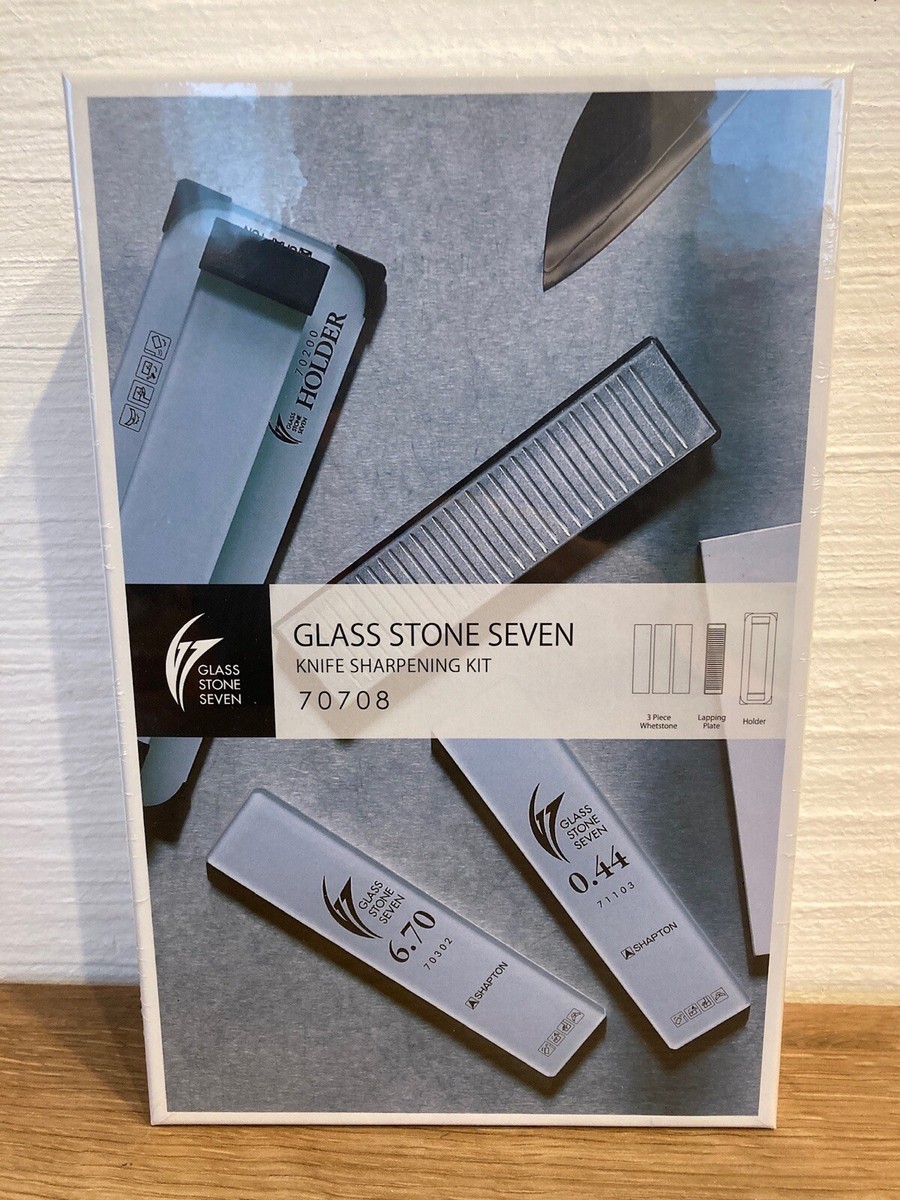 SHAPTON GLASS STONE SEVEN Knife Sharpening kit 70708 25, 6.7 SHAPTON GLASS STONE SEVEN Knife Sharpening kit 70708 25, 6.7