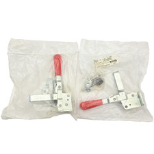 Lot of 2x DE-STA-CO 210-25 Manual Hold-Down Toggle Clamp 600lb Capacity