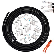 26pcs 9.5ft Air Conditioning Hose And Fitting Kit Includes 9.5ft 6810 Ac Hose 26pcs 9.5ft Air Conditioning Hose And Fitting Kit Includes 9.5ft 6810 Ac Hose