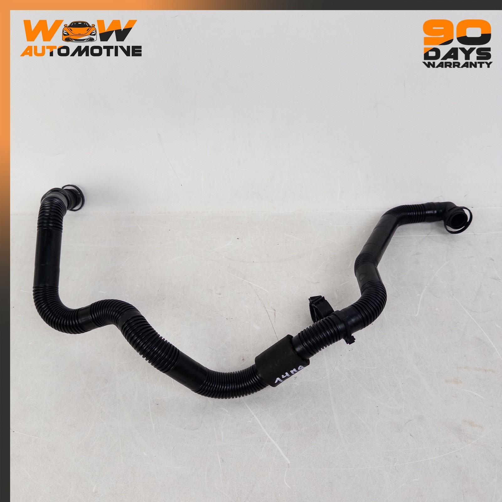 13-19 MASERATI QUATTROPORTE 3.8L ENGINE WATER RETURN COOLING HOSE PIPE SET OEM