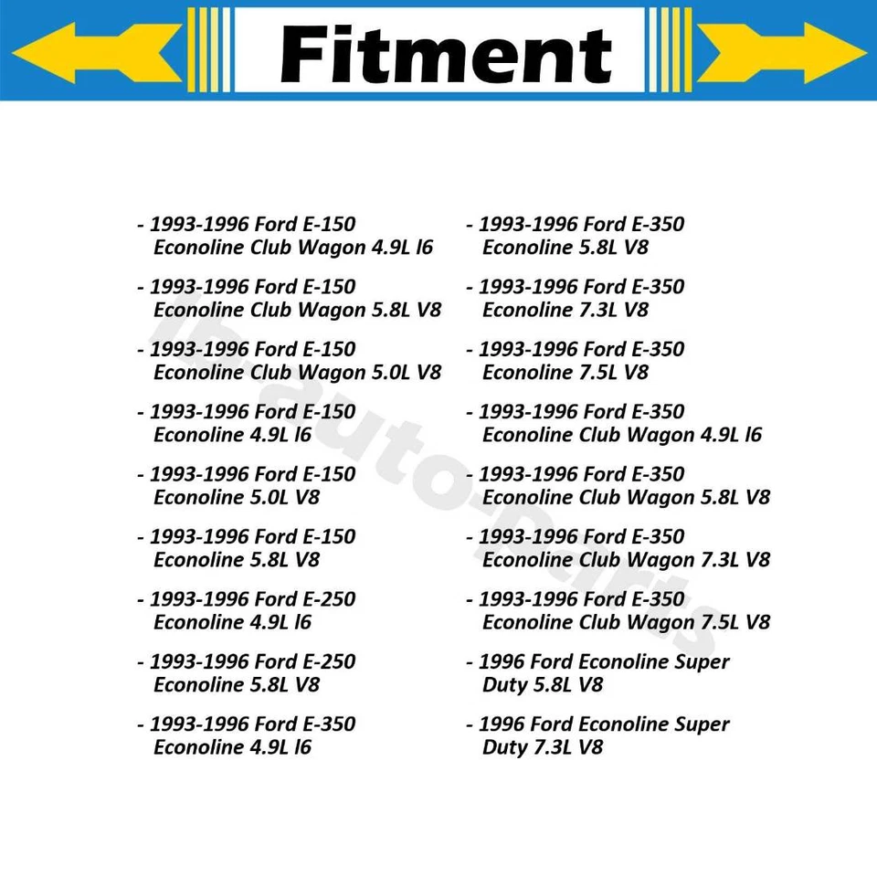 Actuador principal de puerta de mezcla de calefacción de climatización para Ford E-150 Econoline 1993 1994 1995 Foto 2 de 4