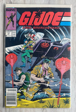 G.I. Joe  73 Marvel Comics July 1988 Vtg 80s Lt. Falcon Gung-Ho Sneak Peek Mamba