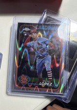 2024 Topps Chrome - Irving Lopez #95 RayWave Refractor (RC)
