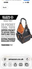 Klein Tools 554158-14 Tool Bag Tradesman Pro With 20 Pockets 8 Inch