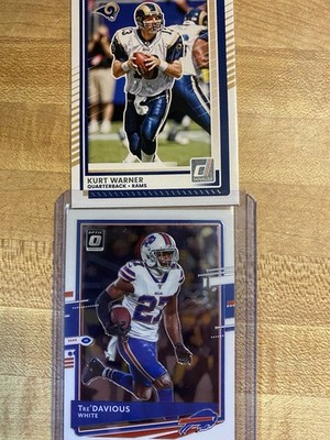 PANINI DONRUSS OPTIC 15 tre davious White Plus A Base Kurt Warner