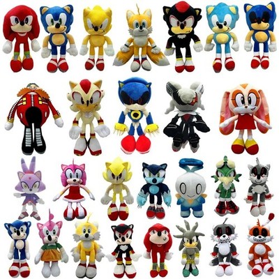 Sonic the hedgehog Plush Toys, Hedgehog 3 Movie Plushies Toys for Kids