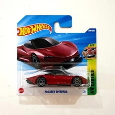 Hot Wheels 2025 McLaren Speedtail Short Card HW Exotics 5/5 Case K 209/250 JBB28