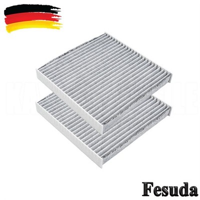 Innenraumfilter Aktivkohle Pollenfilter für BMW X3 F25 X4 F26 CUK 19 004 2 Stück