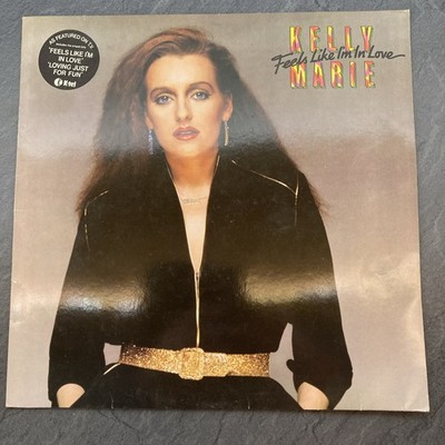 VINYL LP - Feels Like I'm In Love - Kelly Marie - 1980 - CABLP 1005
