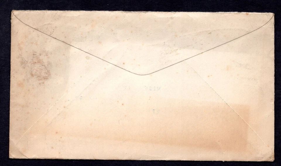 US 1917 EVAN MUSIC CO. ADVERTISING COVER, BOSTON, MASS. TO PLYMOUTH - Image 2 of 2