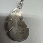 Lena Platero Navajo Native American Sterling Silver Feather Pendant — photo 6