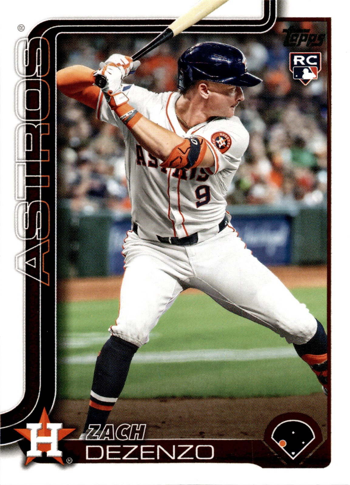 2025 Topps #89 Zach Dezenzo Gold #/2025