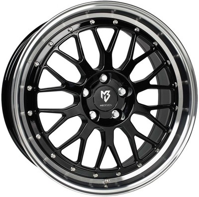 MB Design Wheel Rim LV1 7.5Jx18 ET45 5x112 SWPOL for Seat Altea Freetrack Altea Atec
