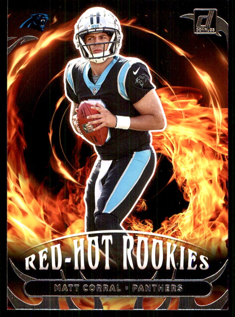 Matt Corral Panini Donruss Red Hot Rookies #RHR1 Base