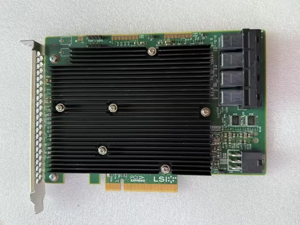 LSI 9300-16i 12Gbps SAS-3 PCIe x8 HBA P16 IT Mode ZFS TrueNAS UNRAID - Image 3 of 4