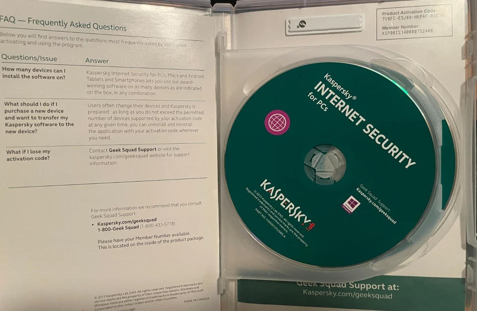 Kaspers Internet Security Premium Protection 3 Devices 2013 PC, MAC, Android - Image 3 of 3