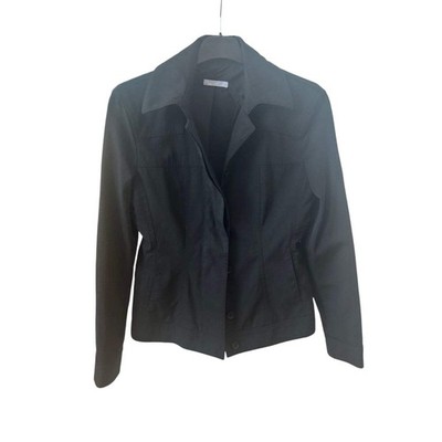   Strenesse Blue Blazer Damen 34 Schwarz   Edle Schurwolle  