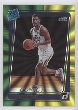 2021-22 Panini Donruss Rated Rookie Holo Green & Yellow Laser Jared Butler 0fp5
