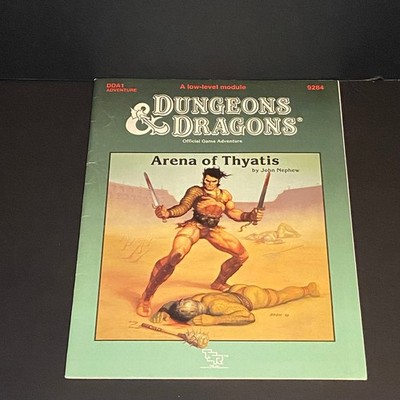 D&D Dungeons and Dragons - Module DDA1 - Arena of Thyatis - 1990 - TSR 9284 - VF