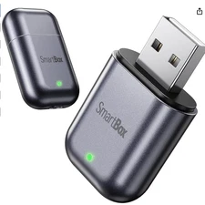 Wireless Carplay Adapter for iPhone 2025 Upgrade, Ultra-Mini USB Design for Appl