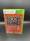 Rock Band Country Track Pack Vol. 2 (Microsoft Xbox 360 2011) CIB - TESTED