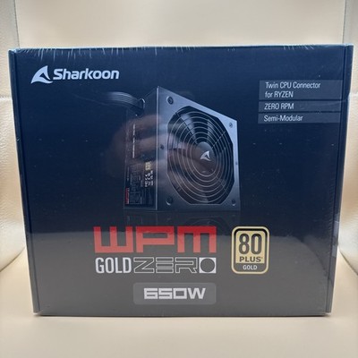 Sharkoon WPM Gold Zero 650W ATX 2.3 Netzteil - 80 PLUS Gold