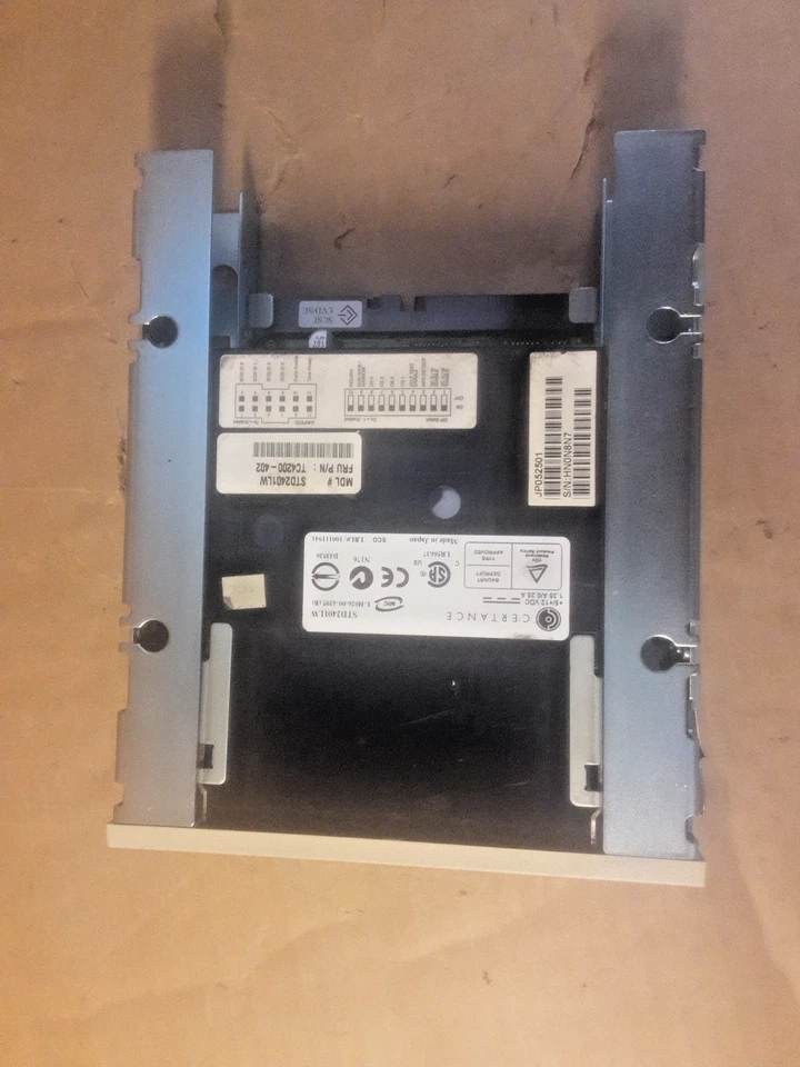 Certance DDS-4 INT Data Tape DRIVE STD2401LW DAT40 TC4200-343 DAT SCSI - Image 2 of 4
