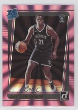 2021-22 Panini Donruss Rated Rookie Holo Pink Laser Day'Ron Sharpe #215 0zb7