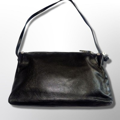 Real Leather Studded Shoulder Bag, 2000s Y2K Punk Rock Used | eBay