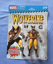 WOLVERINE Marvel Legends Retro Card Series Brown Suit  Factory Sealed UNOPENED
