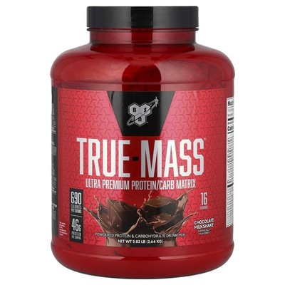 True-Mass , Ultra Premium Protein/Carb Matrix, Chocolate Milkshake, 5.82 lbs