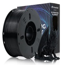 VOXELAB ASA Black Filament 1.75mm, UV/Rain/Heat Resistant Tough 3D ASA, 