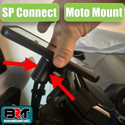 SP Connect Abstandshalter für Moto Mount   mehr Platz für dein Smartphone