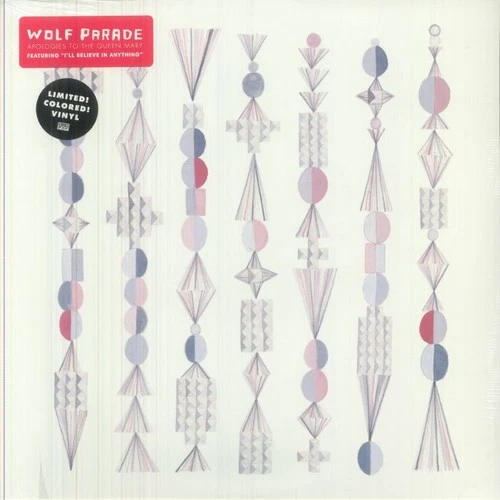 WOLF PARADE - Apologies To The Queen Mary - limited translucent pink vinyl LP