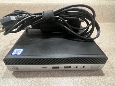 HP EliteDesk 800 G3 Mini PC i5-6500T 8GB RAM 128GB SSD WiFi Win 11 Pro W/ AC