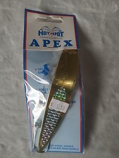Apex Hotspot Spoon Lure Gold 6.25" Salmon Steelhead Trout 