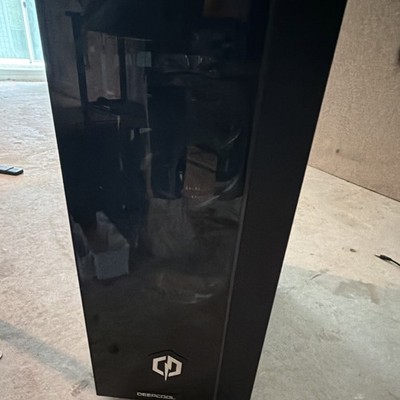 DeepCool Black PC Computer Tower Case with Tinted Side Panel