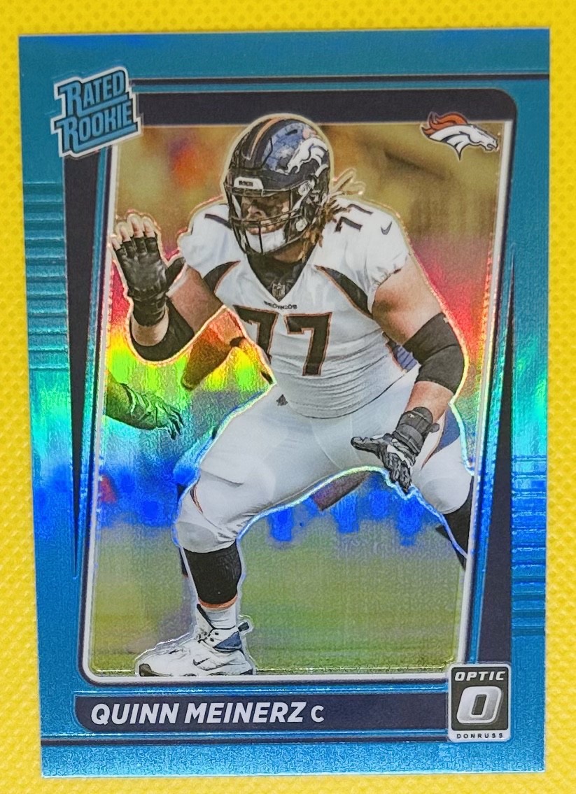 Quinn Meinerz Panini Donruss Optic #262 Aqua