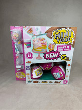 MGA Miniverse Make It Mini Food Diner Series 3 Display 9 New Sealed Balls Cake