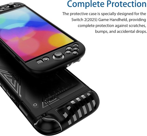 Pro Dockable for Nintendo Switch 2 Case with Flip Stand Grip Protective Cover - Picture 6 of 8