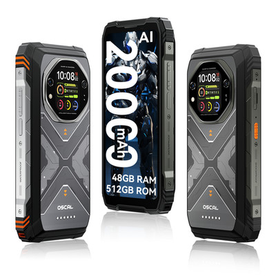 Blackview OSCAL TANK 1 5G Outdoor Smartphone 48GB+512GB 6,78'' 20000mAh Handy NFC