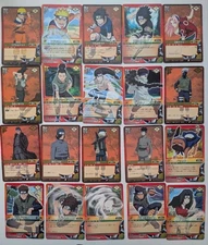 Naruto Trading Card Set 61 Cards Anime Collectible