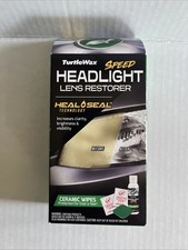 Turtle Wax Speed Headlight Lens Restorer Kit - Heal Seal Technology Turtle Wax Speed Headlight Lens Restorer Kit - Heal Seal Technology