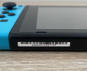 Nintendo Switch Console Neon Blue/Red Joy-Con 128GB Docks Case and Accessories