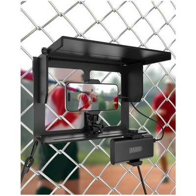 Fence-Mounted Recording Kit for Sports Live Streaming